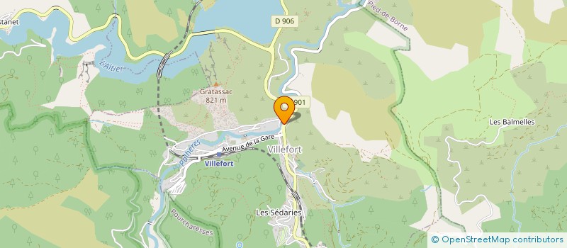 localisation de l'entreprise MADAME JULIETTE VALLS  VILLEFORT