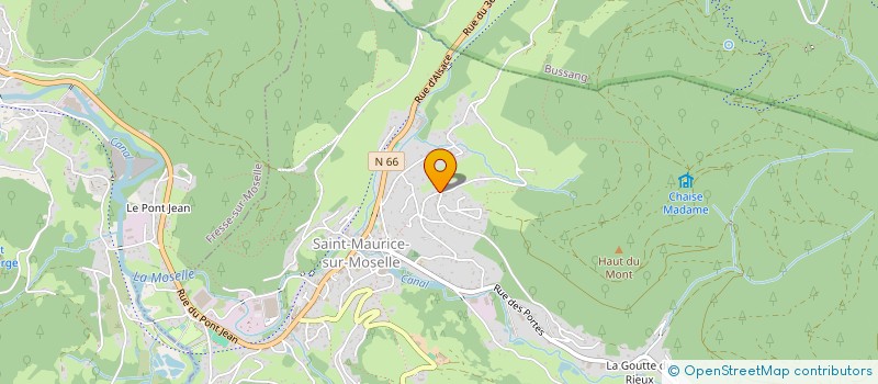 localisation de l'entreprise MADAME JULIETTE VALROFF  SAINT-MAURICE-SUR-MOSELLE