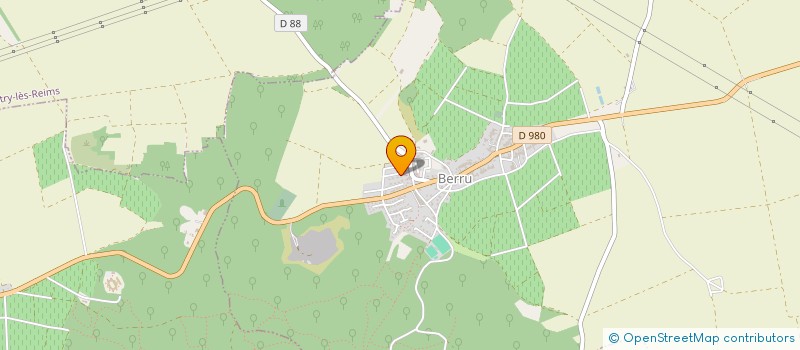 localisation de l'entreprise MADAME JULIETTE VAN HAECKE  BERRU