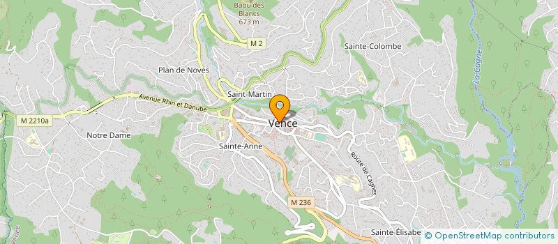 localisation de l'entreprise MADAME JULIETTE VERGE  VENCE