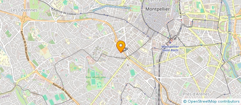 localisation de l'entreprise MADAME JULIETTE VESSIERE à MONTPELLIER