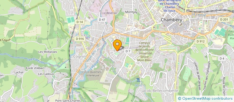 localisation de l'entreprise MADAME JULIETTE VICO  CHAMBERY