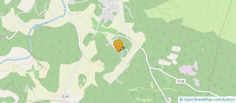 localisation de l'entreprise MADAME JULIETTE VILLAUDY BERTRAND  BRAS