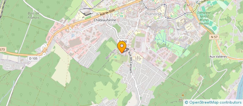 localisation de l'entreprise MADAME JULIETTE VILO  BESANCON