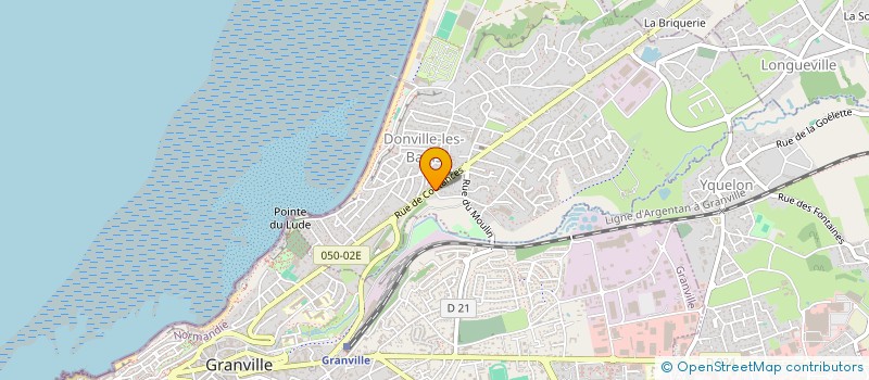 localisation de l'entreprise MADAME JULIETTE VIMOND  DONVILLE-LES-BAINS