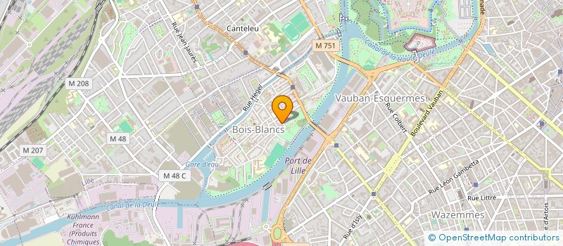 localisation de l'entreprise MADAME JULIETTE WALET à LILLE