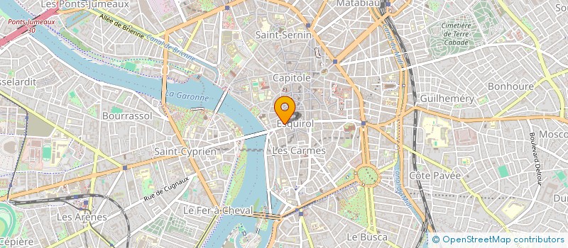 localisation de l'entreprise MADAME JULIETTE WEBER à TOULOUSE