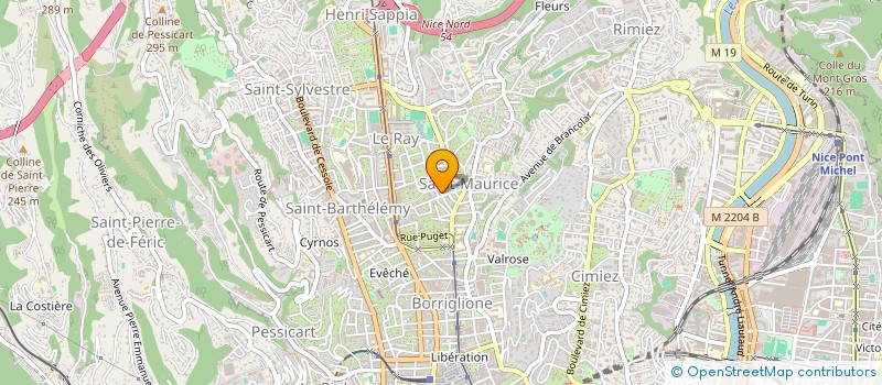 localisation de l'entreprise MADAME JULIETTE ZERMATI  NICE