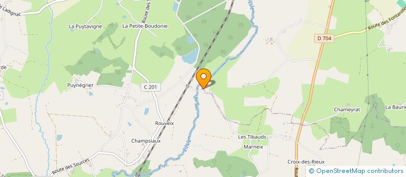 localisation de l'entreprise MADAME JULIKA WERNER  LA ROCHE L ABEILLE