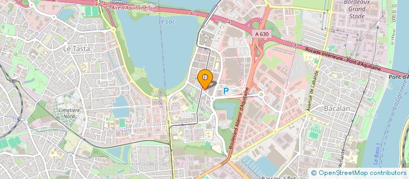 localisation de l'entreprise MADAME JULINE GAUTIER  BORDEAUX