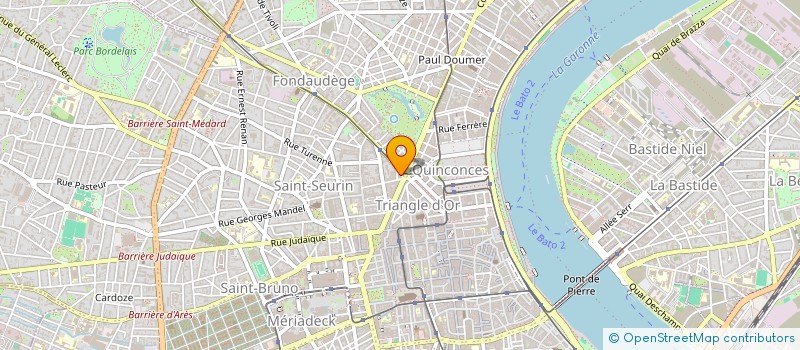 localisation de l'entreprise MADAME JULINE MOREL  BORDEAUX