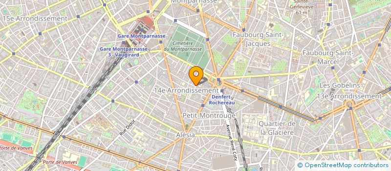 localisation de l'entreprise MADAME JULINE MULLER  PARIS