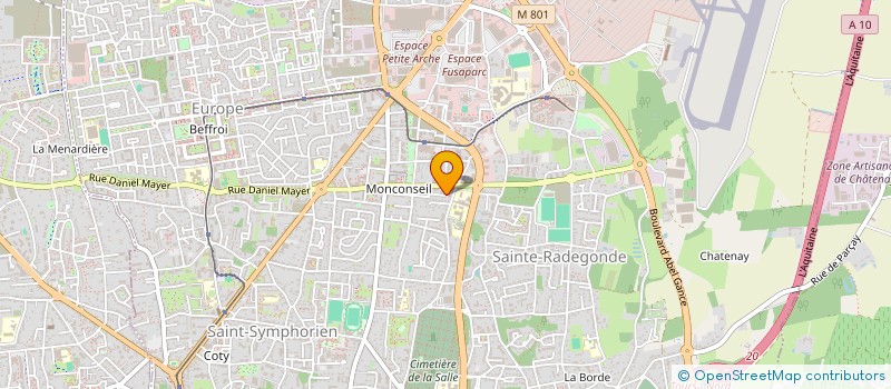 localisation de l'entreprise MADAME JULLENE SAWME  TOURS