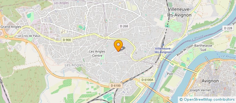 localisation de l'entreprise MADAME JULLETTE VALTIENDAS à LES ANGLES