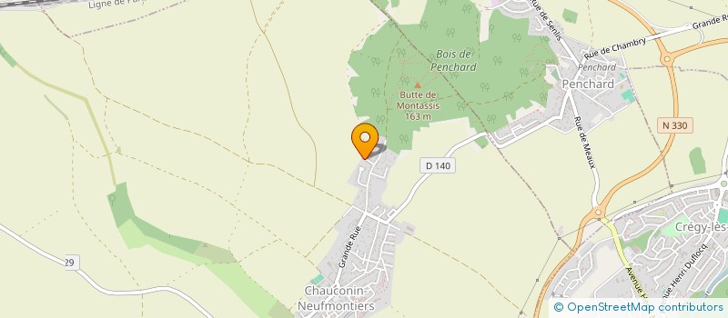 localisation de l'entreprise MADAME JULLIANA BARBOSA DE ALMEIDA  CHAUCONIN-NEUFMONTIERS