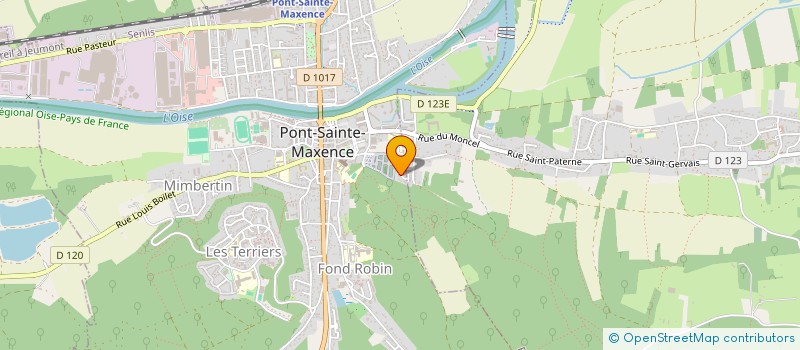 localisation de l'entreprise MADAME JULY DROP à PONT-SAINTE-MAXENCE