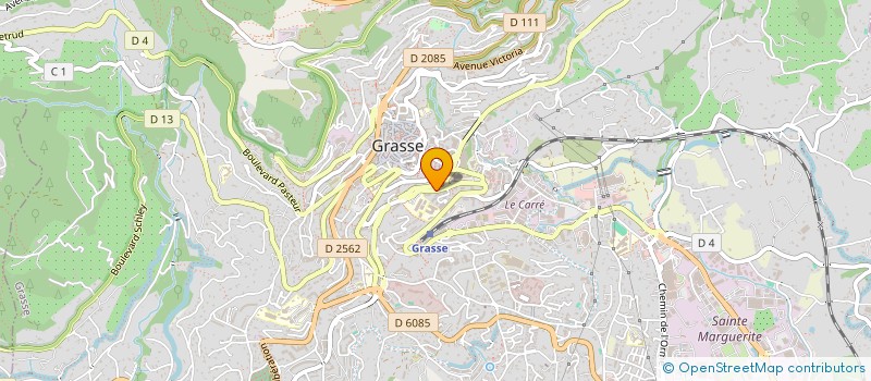 localisation de l'entreprise MADAME JULY DUEZ à GRASSE
