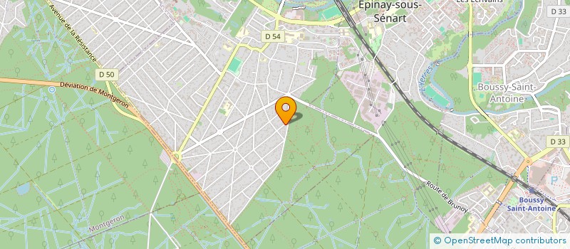 localisation de l'entreprise MADAME JULY GRANDRY  BRUNOY