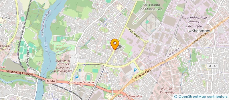 localisation de l'entreprise MADAME JULY GRONDIN  NANTES