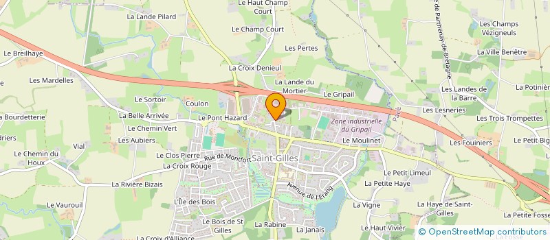 localisation de l'entreprise MADAME JULY HEMON  SAINT-GILLES