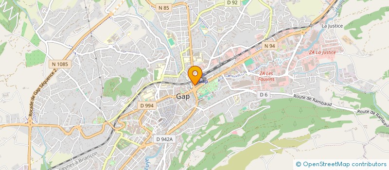 localisation de l'entreprise MADAME JULY PEREZ  GAP