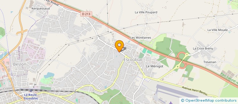 localisation de l'entreprise MADAME JUNE DUBOIS à LA BAULE-ESCOUBLAC