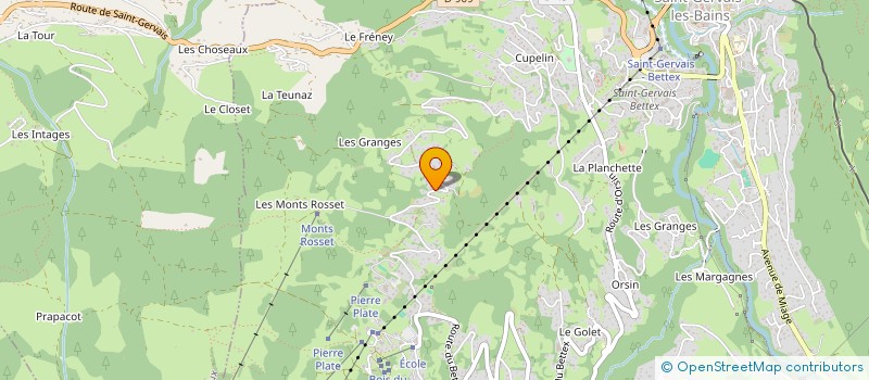 localisation de l'entreprise MADAME JUNE KUP  SAINT-GERVAIS-LES-BAINS