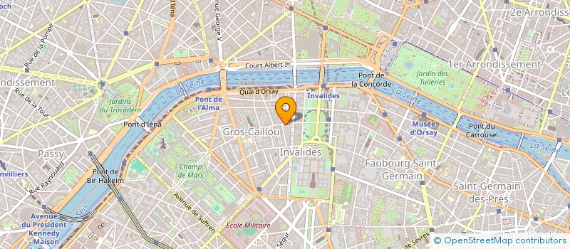 localisation de l'entreprise MADAME JUNG KIM  PARIS