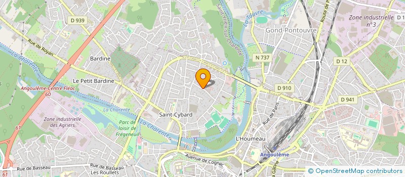 localisation de l'entreprise MADAME JUNIAS VALIAME à ANGOULEME