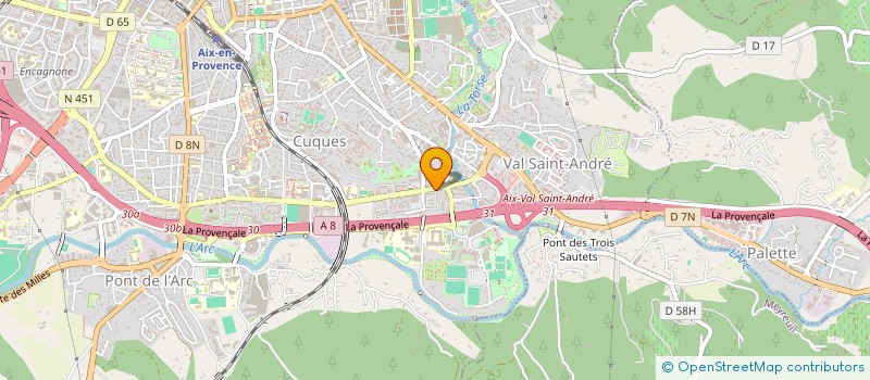 localisation de l'entreprise MADAME JUNKO NAKAMURA à AIX-EN-PROVENCE