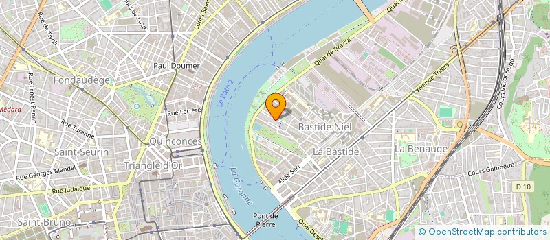 localisation de l'entreprise MADAME JUREMA GIRARD  BORDEAUX