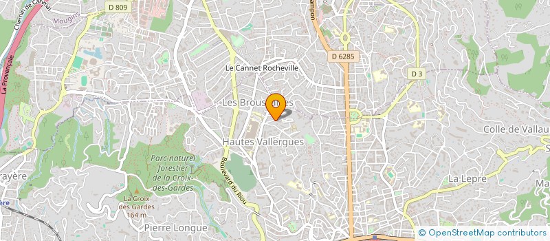 localisation de l'entreprise MADAME JUSSANAM DA SILVA  CANNES