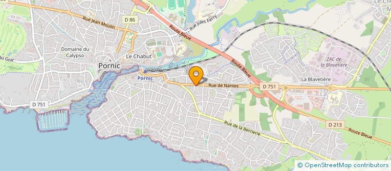 localisation de l'entreprise MADAME JUSSARA PROUST DE LA GIRONIERE  PORNIC