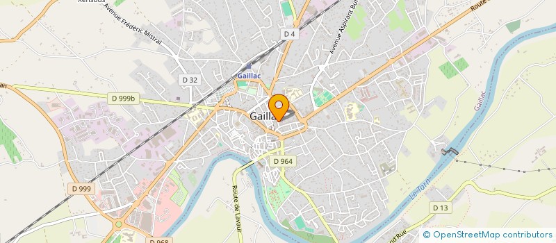 localisation de l'entreprise MADAME JUSTE ANGOME BITEGHE  GAILLAC