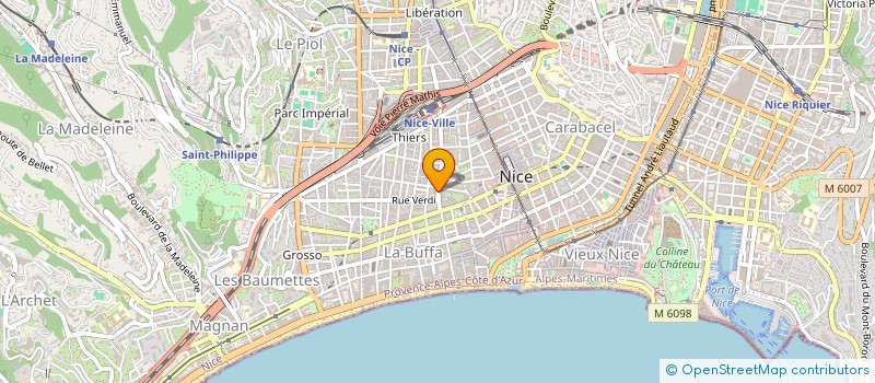localisation de l'entreprise MADAME JUSTE SIMELYTE à NICE
