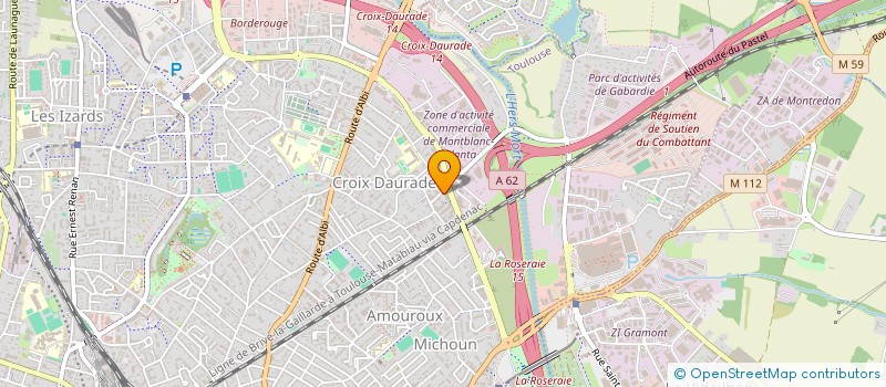 localisation de l'entreprise MADAME JUSTINE ALVAREZ à TOULOUSE