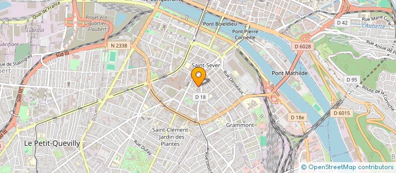 localisation de l'entreprise MADAME JUSTINE ANDRICQ à ROUEN