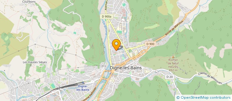 localisation de l'entreprise MADAME JUSTINE ARNAL  DIGNE-LES-BAINS