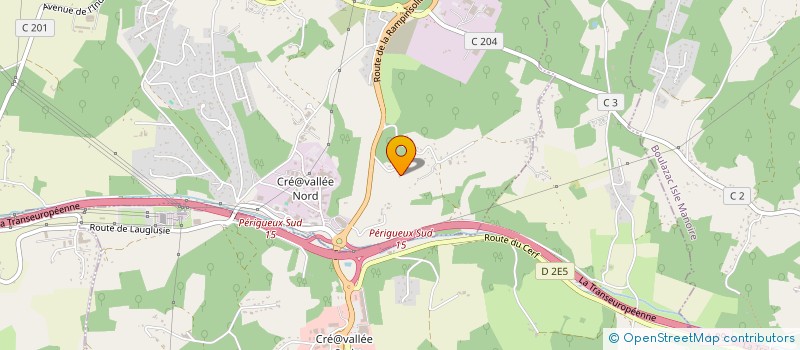 localisation de l'entreprise MADAME JUSTINE ARNAUD  COULOUNIEIX-CHAMIERS