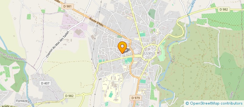 localisation de l'entreprise MADAME JUSTINE BAILLIEUX  UZES