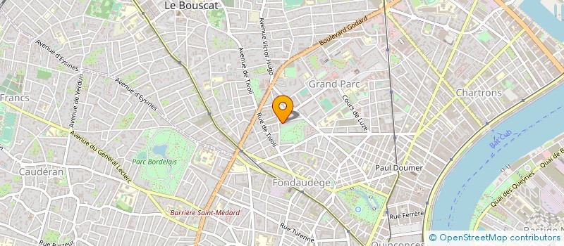 localisation de l'entreprise MADAME JUSTINE BARBA  BORDEAUX