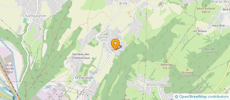 localisation de l'entreprise MADAME JUSTINE BASS  VAULNAVEYS-LE-HAUT