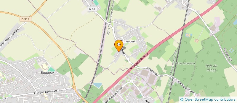 localisation de l'entreprise MADAME JUSTINE BASSERY  CAMPHIN-EN-CAREMBAULT