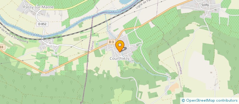 localisation de l'entreprise MADAME JUSTINE BAUDOUIN à FERE-EN-TARDENOIS