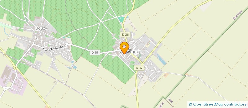 localisation de l'entreprise MADAME JUSTINE BEAUFORT  AMBONNAY