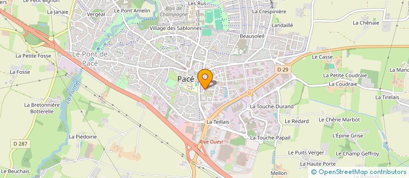 localisation de l'entreprise MADAME JUSTINE BELLIS à PACE