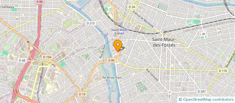 localisation de l'entreprise MADAME JUSTINE BENOIST à SAINT-MAUR-DES-FOSSES