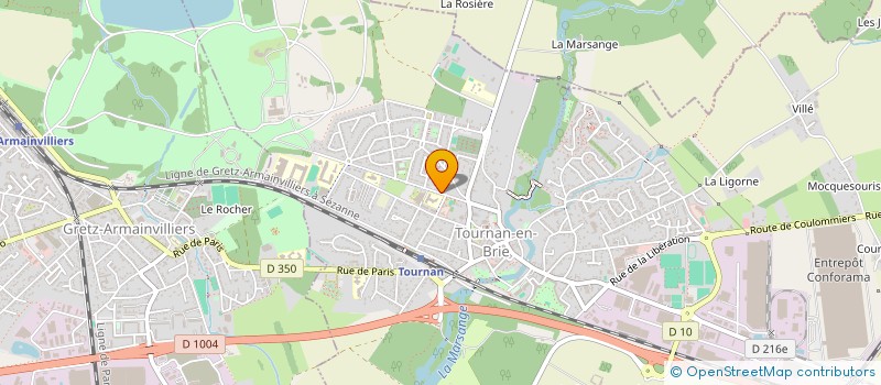 localisation de l'entreprise MADAME JUSTINE BENOIT à TOURNAN-EN-BRIE
