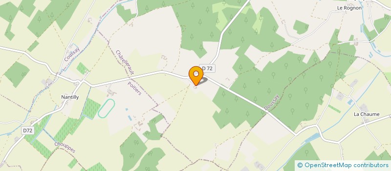 localisation de l'entreprise MADAME JUSTINE BERGER  DOUSSAY