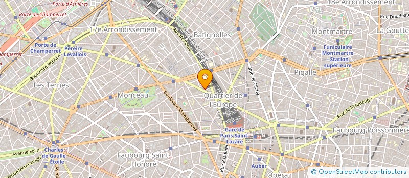 localisation de l'entreprise MADAME JUSTINE BERGERON  PARIS